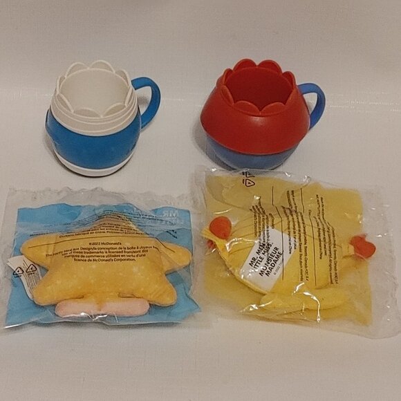 McDonalds Happy Meal Mr Med and Little Miss Lot of 4 - Picture 3 of 3